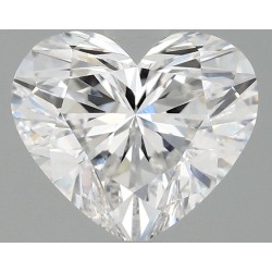 Diament laboratoryjny bezbarwny serce, 1.34ct, VVS2, E, IGI, LG689569762
